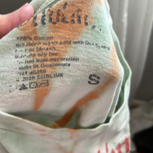 Sublime , Band Tee Shirt , Tie Dye ,& Sun Size Small(Bin1) - Picture 5 of 5